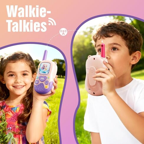 ألعاب أجهزة الاتصال اللاسلكي للفتيات: ألعاب حورية البحر 2 حزمة أجهزة اتصال لاسلكية للأطفال ألعاب 4 5-7 8 سنوات هدايا عيد ميلاد فتاة تبلغ من العمر 4 5 6 7-9 سنوات، لعبة التخييم في الهواء الطلق هدايا عيد الفصح تخزين المواد للأطفال in Kuwait