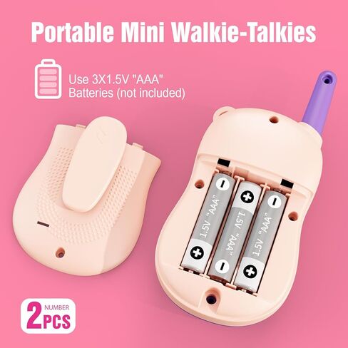 ألعاب أجهزة الاتصال اللاسلكي للفتيات: ألعاب حورية البحر 2 حزمة أجهزة اتصال لاسلكية للأطفال ألعاب 4 5-7 8 سنوات هدايا عيد ميلاد فتاة تبلغ من العمر 4 5 6 7-9 سنوات، لعبة التخييم في الهواء الطلق هدايا عيد الفصح تخزين المواد للأطفال in Kuwait