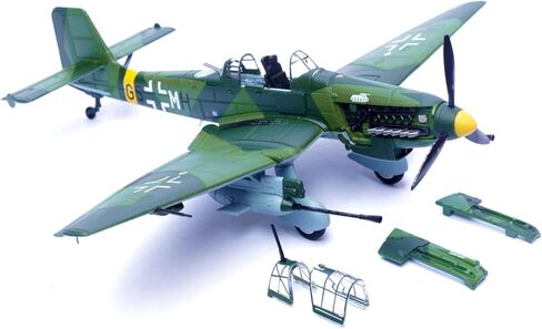 1/72 مقياس الألمانية ستوكا يونكرز Ju-87G1 الغوص مفجر سبيكة نموذج دييكاست الطائرة للتجميع in Kuwait