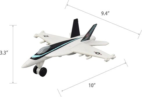 Top Gun F/A-18 10" Motion Sensor Lights & Sounds Plane in Kuwait
