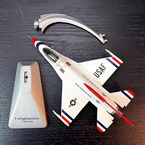 1:72 سبيكة USAF F-16 القتال الصقر ثندربيردز مظاهرة الطائرات المقاتلة لعبة نموذج طائرة محاكاة الطيران العلوم معرض نموذج in Kuwait