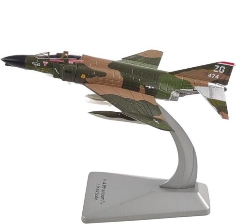 1/144 مقياس USAF ماكدونيل دوغلاس F-4 فانتوم II مقاتلة نموذج سبيكة نموذج ديكاست لعبة الطائرة للتجميع in Kuwait
