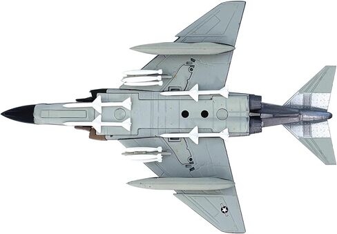 1/144 مقياس USAF ماكدونيل دوغلاس F-4 فانتوم II مقاتلة نموذج سبيكة نموذج ديكاست لعبة الطائرة للتجميع in Kuwait