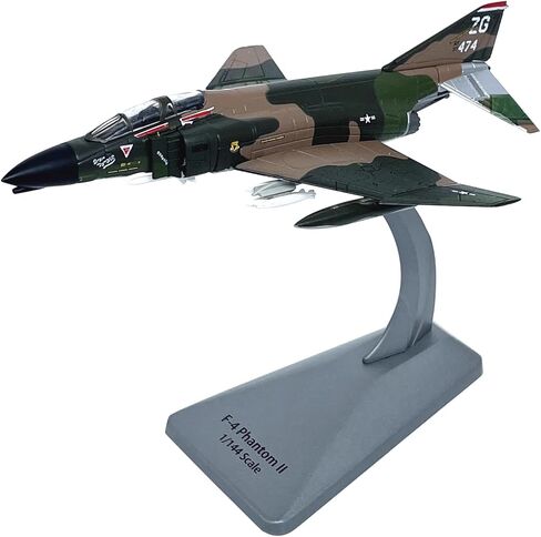 1/144 مقياس USAF ماكدونيل دوغلاس F-4 فانتوم II مقاتلة نموذج سبيكة نموذج ديكاست لعبة الطائرة للتجميع in Kuwait