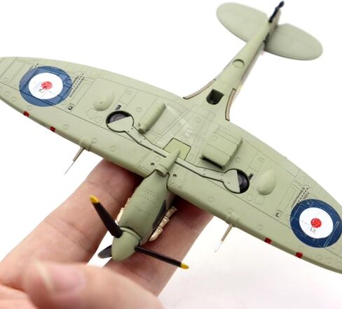 1/72 مقياس الحرب العالمية الثانية المملكة المتحدة سلاح الجو سوبر مارين Spitfire Mk Vb نموذج مقاتلة سبيكة نموذج ديكاست لعبة الطائرة للتجميع in Kuwait