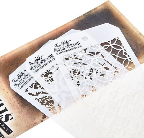 Stampers Anonymous SPATHMST.4 Tim Holtz Mini #4 Layering Stencil in Saudi Arabia