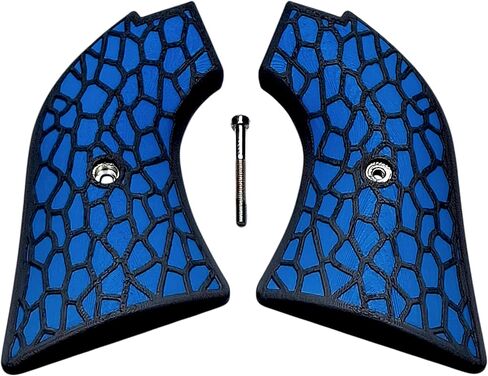 Blue & Black Reptile Printed Heritage Rough Rider Grips in Saudi Arabia