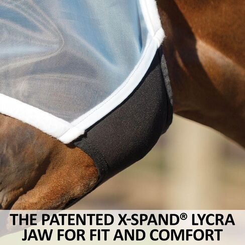 أقنعة شنايدرز X-Spand Mosquito Mesh II Fly Horse | تعزيز الراحة والرؤية | الفك للحركة الطبيعية | حماية من الأشعة فوق البنفسجية بنسبة 40% | ميزات السلامة العاكسة in Saudi Arabia