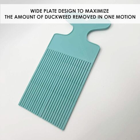 Aquarium Duckweed Removal Tool, 6.5 x 3 inch Floating Plant Comb Spatula, Aquatic Tank Cleaning Tool in Saudi Arabia