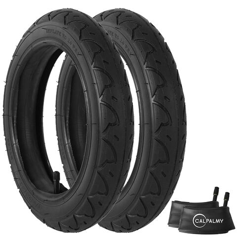 2-Pack 12.5''x2.25 Wheel Replacement Inner Tubes Compatible with Strollers and Kid Bikes Like BoB Revolution, Schwinn, JOYSTAR, and Graco - Made from BPA/Latex Free Premium Butyl Rubber in Kuwait