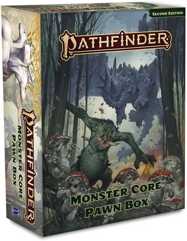 صندوق البيدق Pathfinder Monster Core (P2) - 450+ بيدق مخلوق مزدوج الجوانب لألعاب RPG على الطاولة مع قواعد بلاستيكية in Saudi Arabia