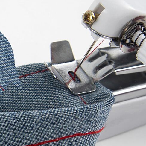 Mini Handheld Sewing Machine, Portable Manual Stitcher for Quick Fabric Repairs and Home Use in Saudi Arabia