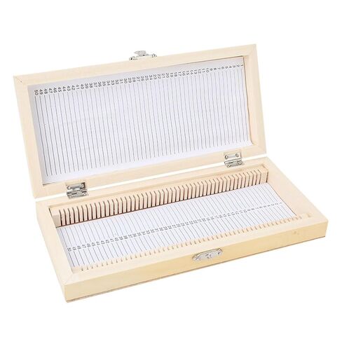 Microscope Slide Box Wooden Slide Storage Box, Holds 50 Slides in Saudi Arabia