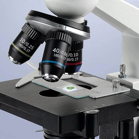 شرائح المجهر، غطاء زجاجي مربع 100 قيراط لشرائح المجهر وأغطية عدة ملحقات بصرية أغطية للمعلمين والطلاب والعائلات وعشاق العلوم 1.8 × 1.8 × 0.15 سم in Saudi Arabia