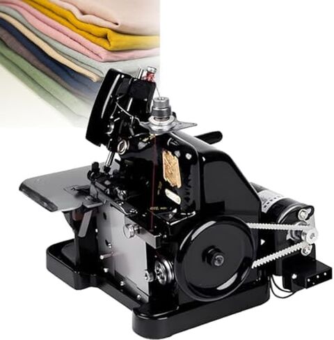 250W Coral Driller Amber Holing Machine,Serger Sewing Machine 3000 Stitches,Adjustable Stitch Length with Metal Frame (Black) in Saudi Arabia