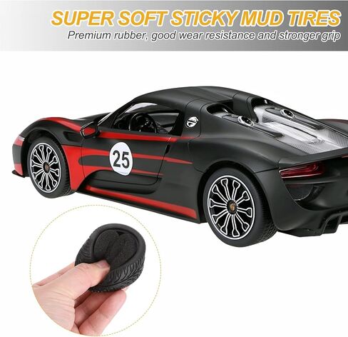 MECCANIXITY 2 Pcs RC 1/10 on Road Car Tire, Rubber Super Soft Tyre Racing Drift Tires with Foam Insert for RC 1:10 HPS TT01 Touring Drift Car Wheel Rim Upgrades V-Shaped Pattern in Saudi Arabia