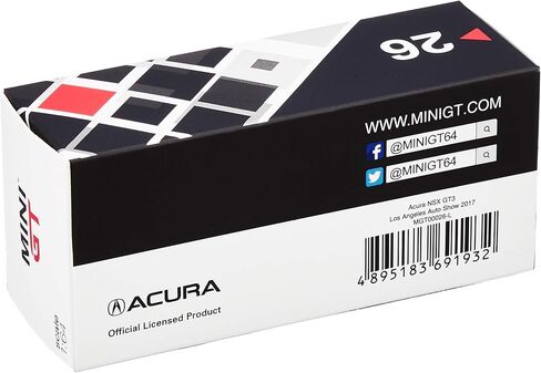 Truescale Miniatures MINI GT MGT00026-L-1/64 Honda NSX GT3 معرض لوس أنجلوس للسيارات 2017 (LHD) in Saudi Arabia