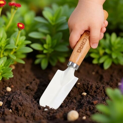Kids Gardening Tools Set Mini Gardening Tools for Children with Small Shovel, Trowel and Rake, Inspire a Love for Nature in Saudi Arabia