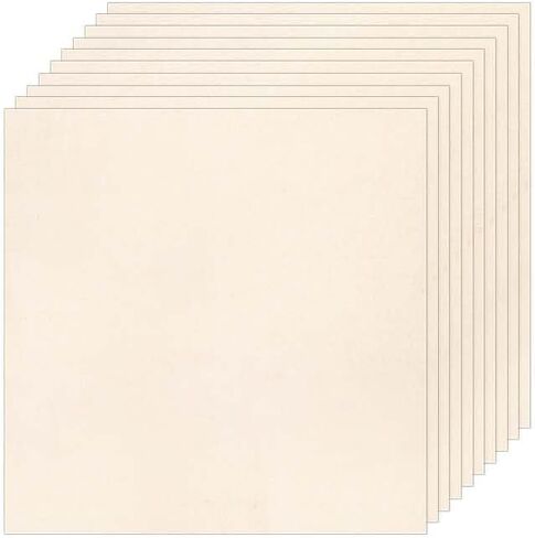 10 PCS Embroidery Fabric, Pre-Cut Beige Natural Cotton Embroidery Cloth Fabric, Embroidery Cloth Squares for Embroidery Garment Craft (5.9 × 5.9 Inch) in Kuwait