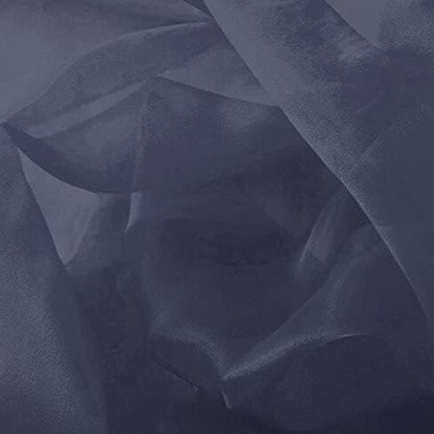 Sparkle Crystal Sheer Organza Fabric Shiny for Fashion, Crafts, Decorations 60" Wide(50 Yard, Plum) in Saudi Arabia