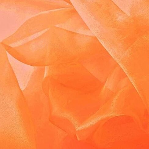 Sparkle Crystal Sheer Organza Fabric Shiny for Fashion, Crafts, Decorations 60" Wide(50 Yard, Plum) in Saudi Arabia