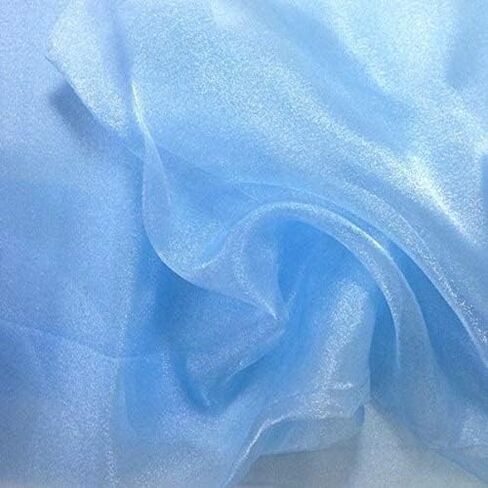 Sparkle Crystal Sheer Organza Fabric Shiny for Fashion, Crafts, Decorations 60" Wide(50 Yard, Plum) in Saudi Arabia