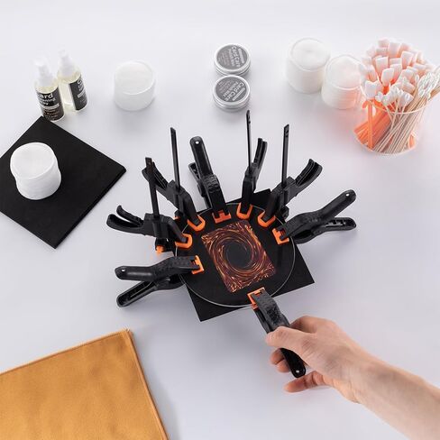 FBLJM Card Flattening Tool Kit – Trading Card Cleaning & Repair Accessory Set for Collectors, Fix Lifted Edges, Protect & Restore Collectible Cards in Saudi Arabia
