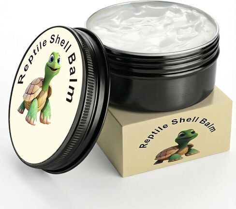 كريم بلسم صدفة مرهم السلحفاة - بلسم العناية بالصدفة للسلاحف الصندوقية، والسولكاتا، والروسية، وسلحفاة الصحراء الجافة، والمتشققة أو الباهتة in Kuwait