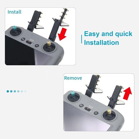 5.8Ghz Mirror Antenna Amplifier for DJI Mini 5 Pro Air 3S Flip Air 3 MINI 4 PRO Mavic 3 PRO Mavic 3T/3M/3E Done for DJI RC 2/RC Pro Control Signal Booster Range Transmitter Extender Accessory in Saudi Arabia