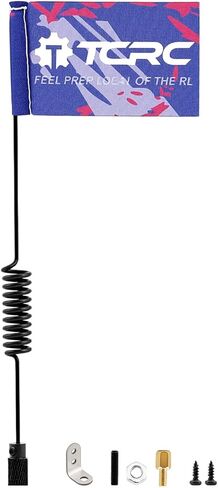 16cm Decoration Antenna with Flag for 1/24 SCX24 AX24 FCX24 1/18 TRX4M Redcat Ascent18 HPI Venture18 FCX18 RC Crawler Car Upgrades in Saudi Arabia