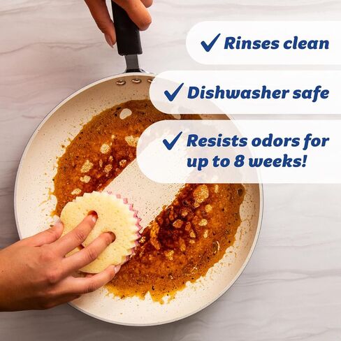 Scrub Daddy Sponges + Household Cleaning Supplies Bundle - PowerPaste Cleaning Putty, Tangerine Clean, PowErase Gel All Purpose Cleaner & Scrub Mommy (3 Pastes & 3 Sponges) in Saudi Arabia