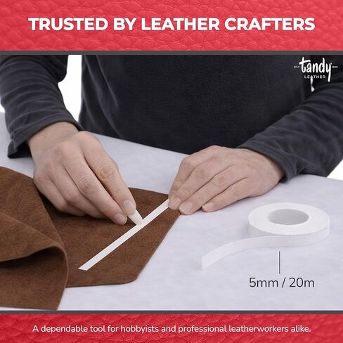 Tandy Leather Tanner's Bond Adhesive Tape 10 mm x 20 m 2535-03 in Saudi Arabia