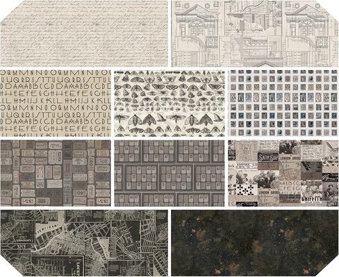 لوحة العناصر الانتقائية: الحزمة الثامنة من دهون الفحم (10 قطع) من تيم هولتز لـ FreeSpirit in Kuwait