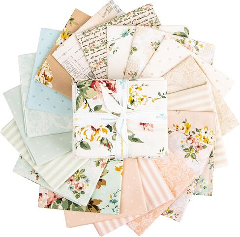 Miss Rose Sister Violet Rose & Violet's Bouquet des Fleurs 19 Fat Quarters Riley Blake FQ-17290-19 in Saudi Arabia