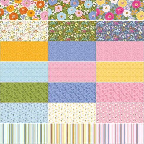 Little Darlin' Rolie Polie 40 2.5-inch Strips Jelly Roll Riley Blake Designs RP-16970-40 in Saudi Arabia