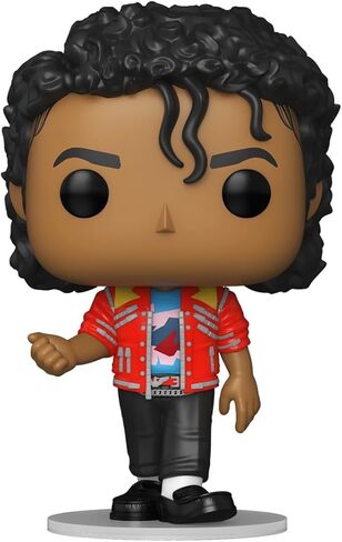 فانكو بوب! الصخور: مايكل جاكسون - Beat It - مجسم من الفينيل قابل للتجميع - فكرة هدية - بضائع رسمية - ألعاب للأطفال والكبار - عشاق الموسيقى - مجسم نموذجي لهواة الجمع in Kuwait