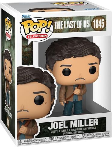 فانكو بوب! التلفزيون: The Last of Us - Joel Miller - شخصية فينيل قابلة للتجميع - فكرة هدية - بضائع رسمية - ألعاب للأطفال والكبار - عشاق التلفزيون - شخصية نموذجية لهواة الجمع والعرض in Kuwait