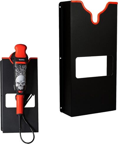 Maxshine Universal Dual Machine Polisher Wall Holder - Mounted Rack Organizer for Dual Action & Rotary Polishers, Ideal for Mobile Detailing & Garage Setup, Space-Saving Detailing Storage - in Saudi Arabia