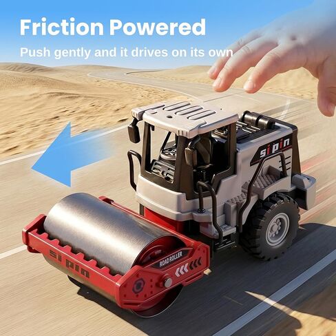 iPlay، iLearn Kid Construction Toy Trucks، مجموعة مركبات البناء للأطفال الصغار مع شاحنة قلابة جرافة، 3 قطع من سيارات مهندس الاحتكاك، صندوق رمل للعب في الهواء الطلق هدية عيد ميلاد 3 4 5 6 سنوات صبي فتاة in Kuwait