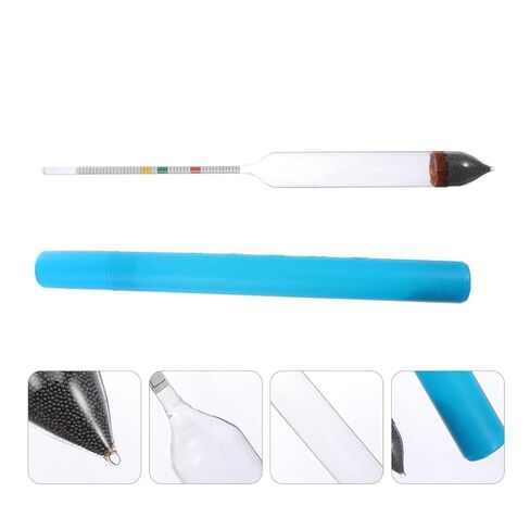 MERRYHAPY 2Pcs Aquarium Hydrometer Salinity Meter for Saltwater Fish Tanks, Sea Water Density Tester with Accurate Salinity Measurement, Aquarium Accessories for Marine and Freshwater Use in Saudi Arabia