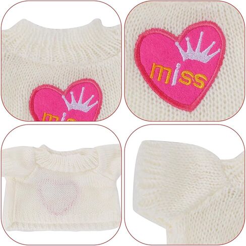 2 Pack Guinea Pig Clothes Hamster Sweater Ferret Knitted Clothes for Small Animal Outfit Winter Valentine Christmas Clothing (One Size, Valentine's Day-1) in Saudi Arabia