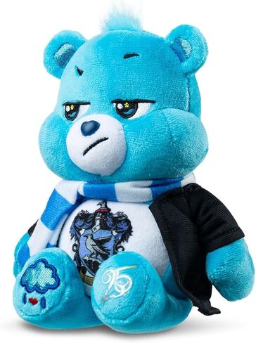 Harry Potter x Care Bears - 8 Inch Plush - Soft, Huggable Plushie, Stuffed Animal for Girls and Boys, Ages 4+, Ravenclaw House Grumpy Bear in Saudi Arabia