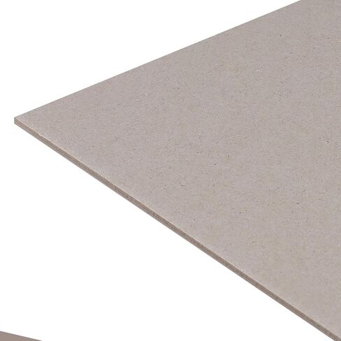 MANCHAP 50 قطعة لوح خشب مضغوط 80PT، 10 × 12.5 بوصة 2 مم لوحة كتاب رمادية، أوراق سجل القصاصات الخلفية لتغطية تجليد الكتب، الحرف اليدوية اليدوية in Kuwait