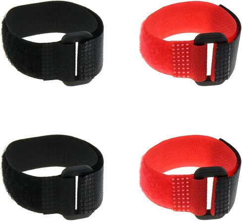 DGZZI 4PCS 20x200mm Reverse Sticky Straps Anti Cocking Collar Model Airplane Strapping Book Organizer Tape Pet Supplies Suitable for Poultry in Saudi Arabia