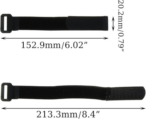 DGZZI 4PCS 20x200mm Reverse Sticky Straps Anti Cocking Collar Model Airplane Strapping Book Organizer Tape Pet Supplies Suitable for Poultry in Saudi Arabia