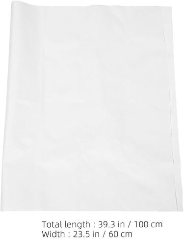 Holibanna 2 قطعة قماش طلاء أبيض كبير للكبار، مجموعة قماش طلاء زيتي وأكريليك DIY، 1 متر × 60 سم، تمرير رسم للأطفال للمشاريع الفنية الداخلية والخارجية in Saudi Arabia