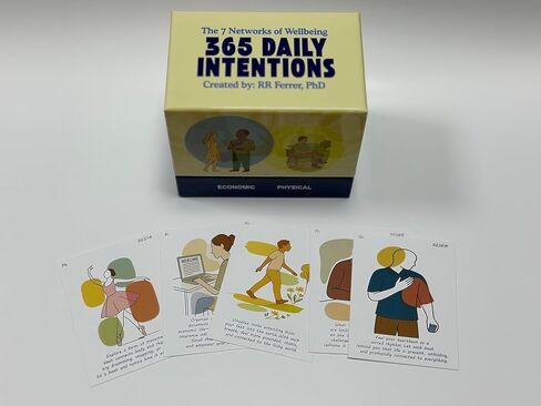 The 7 Networks of Wellbeing 365 Daily Intention Cards in Saudi Arabia