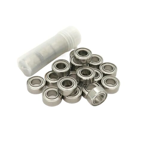 10 Pieces SMR105ZZ 5x10x4 Hybrid Ceramic Bearing SMR105 ZZ 5 * 10 * 4 Stainless Steel Ball Bearing for rc car and Reel in Saudi Arabia