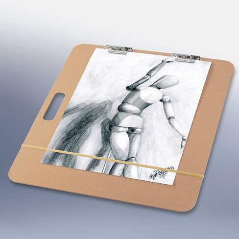 Artist's Loft Field Sketch Board - Drawing Board with Sturdy Clip and Rubber Band, Portable Clipboard for Drafting and Drawing - 1 Pack in Kuwait