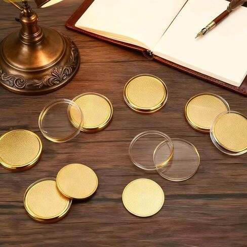 20 قطعة من العملات النحاسية الفارغة بقطر 40 مم وسمك 2 مم عملات معدنية قابلة للنقش بالليزر لتخصيص الهدايا الشخصية ومشاريع تحدي العملات المعدنية التذكارية in Kuwait
